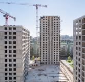 Ход строительства дома 1 в ЖК Струны -